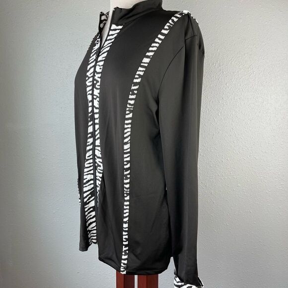 NWT Passports Dark Brown Full Zip Jacket Size M - Picture 3 of 9